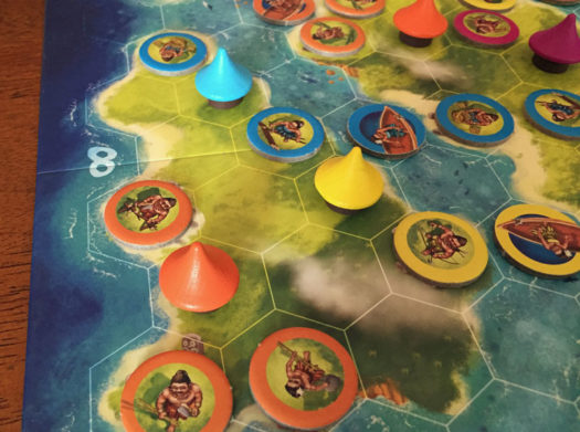 Blue Lagoon board game