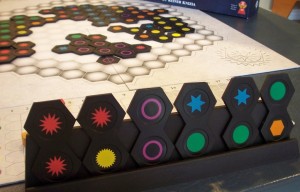 Ingenious Tiles on Rack Ingenious Tiles to Play