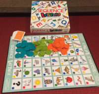 Sequence Letters board game